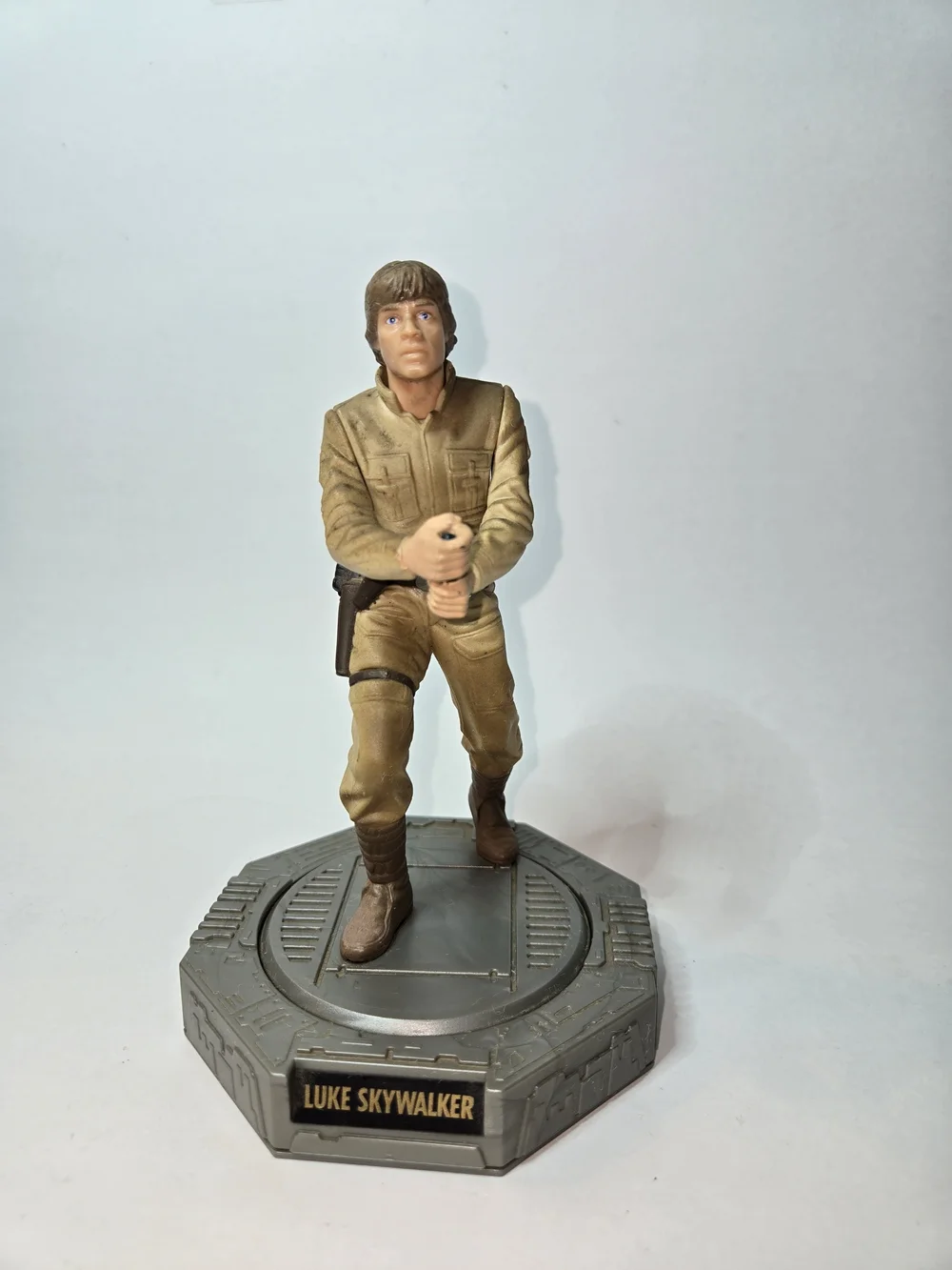 Star Wars Epic Force 1998 rotating statues featuring Luke Skywalker & Boba Fett